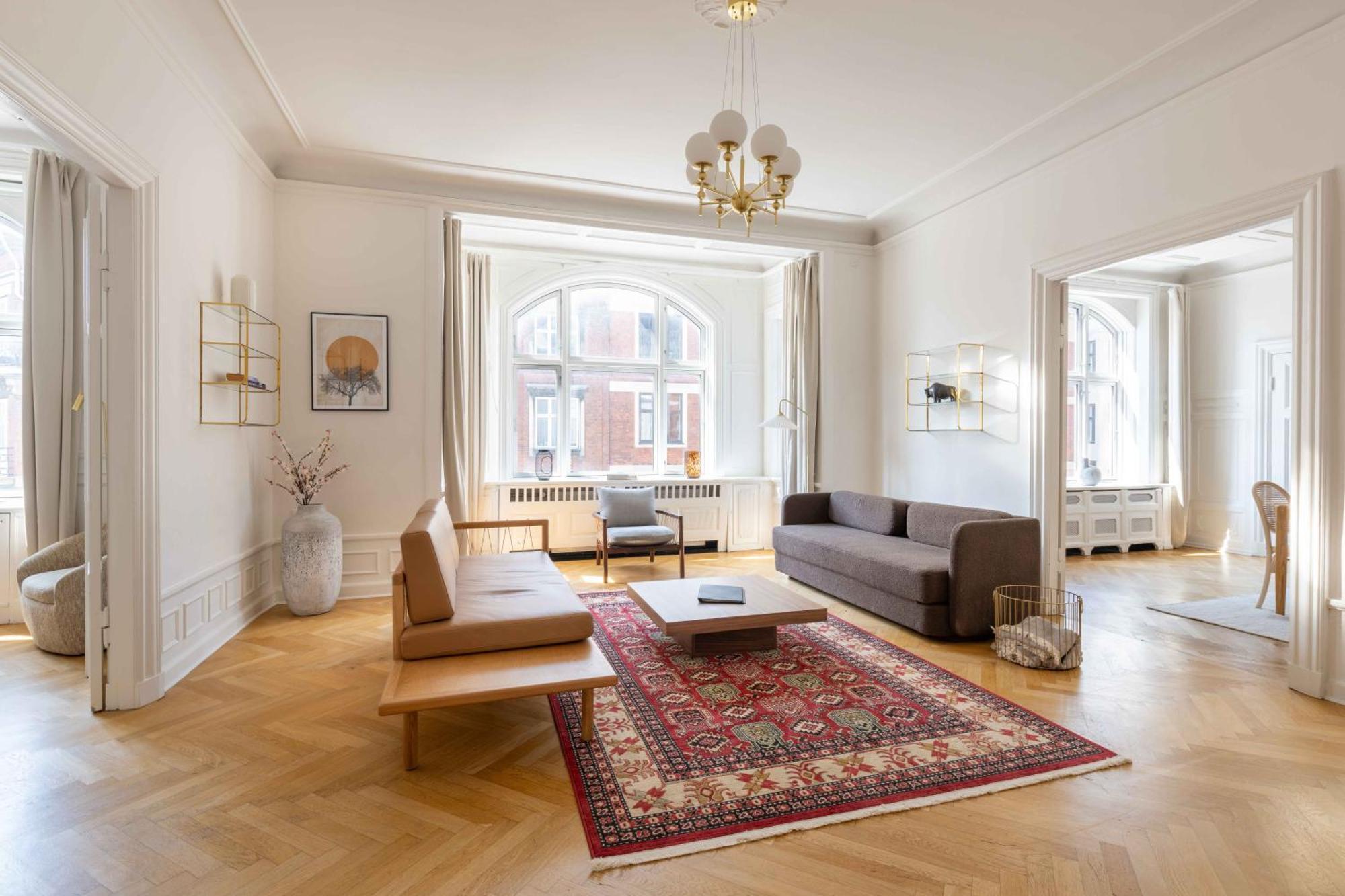 Lovely 3Br Manor Apartment 5 Min From Tivoli Gardens Kopenhagen Exterior foto