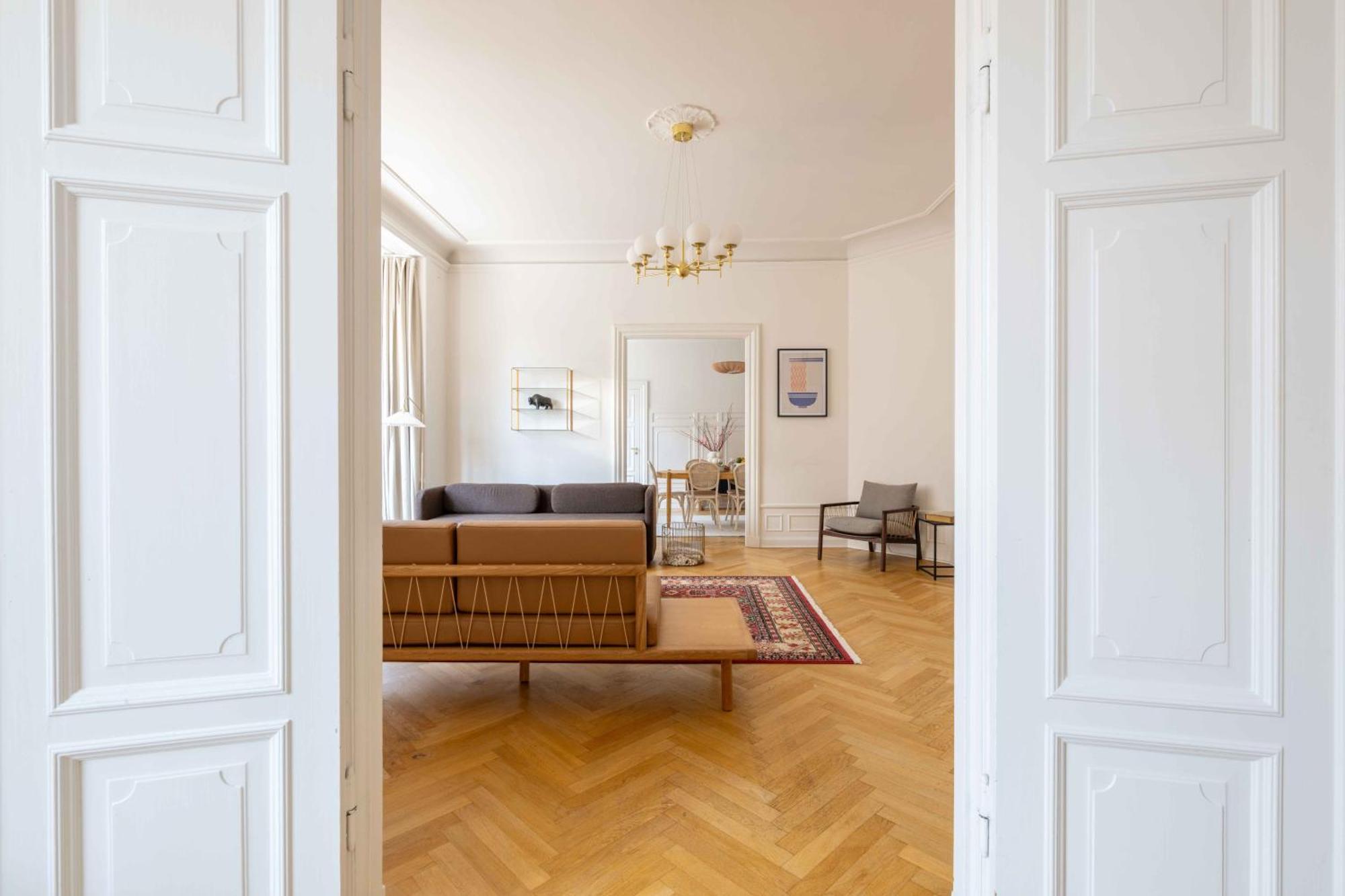 Lovely 3Br Manor Apartment 5 Min From Tivoli Gardens Kopenhagen Exterior foto