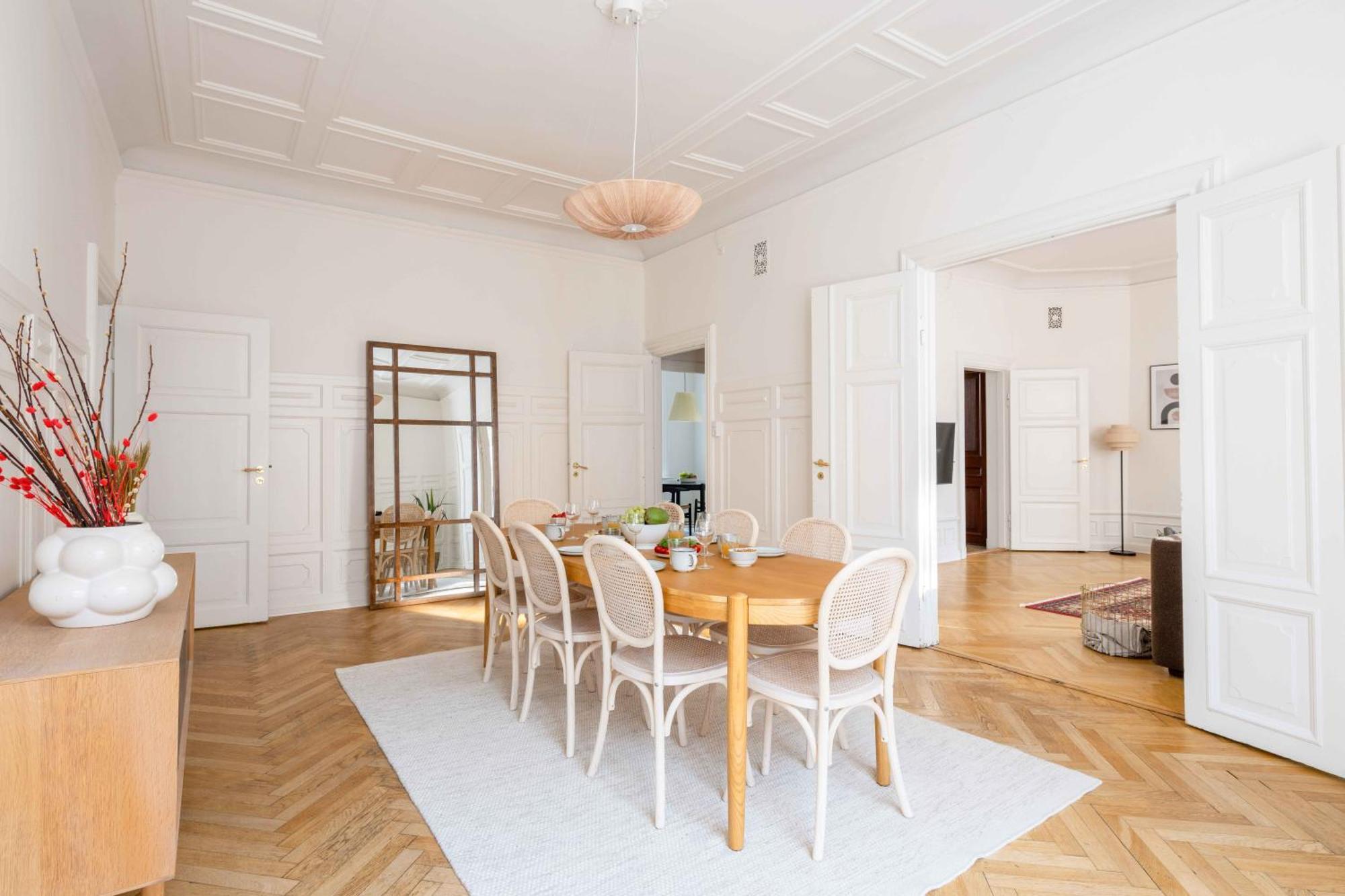 Lovely 3Br Manor Apartment 5 Min From Tivoli Gardens Kopenhagen Exterior foto